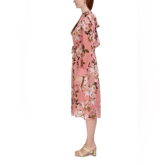 LONG SLEEVE RUFFLE NECK MAXI DRESS
JULIA JORDAN - Picture 3 of 4